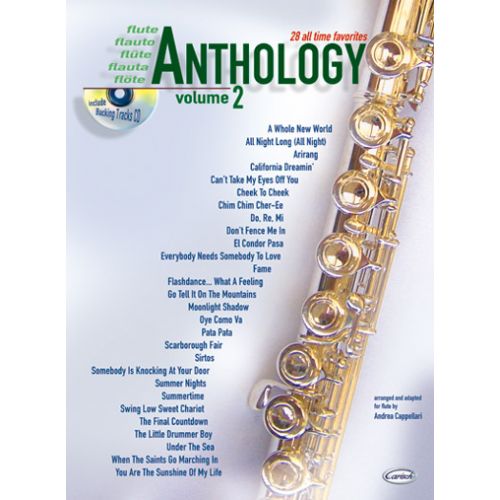 CAPPELLARI A. - ANTHOLOGY VOL.2 + CD - FLUTE