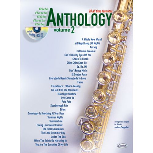 CARISCH CAPPELLARI A. - ANTHOLOGY VOL.2 + CD - FLUTE