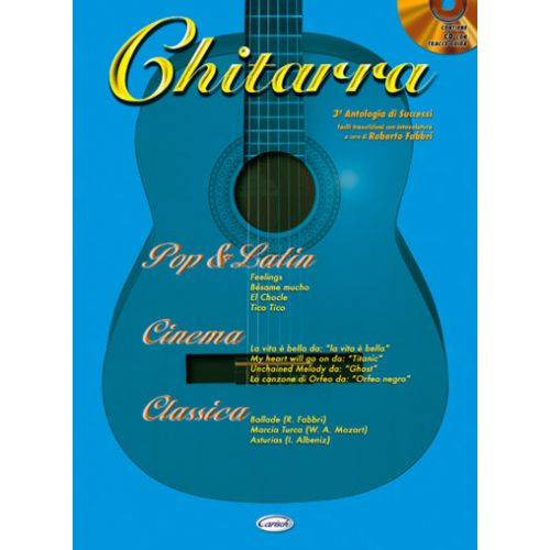 CARISCH FABBRI ROBERTO - ANTOLOGIA VOL.3 + CD - GUITARE TAB