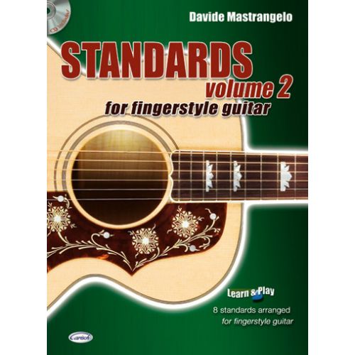 MASTRANGELO DAVIDE - STANDARDS VOLUME 2 FOR FINGERSTYLE GUITAR + CD