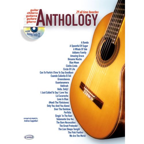 CARISCH CAPPELLARI A. - ANTHOLOGY VOL.1 + CD - GUITARE