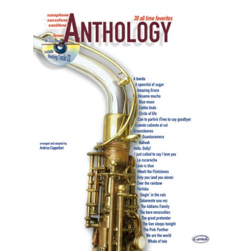 CAPPELLARI A. - ANTHOLOGY VOL.1 + CD - SAXOPHONE TENOR