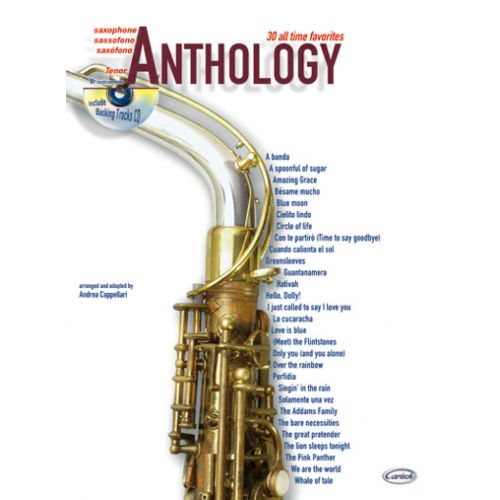 Cappellari A. - Anthology Vol.1 + CD - Saxophone Ténor