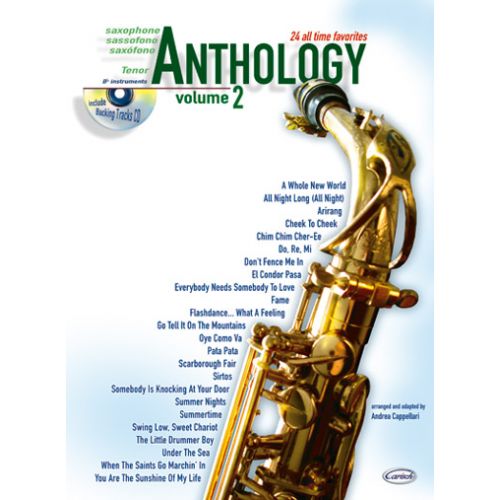 CAPPELLARI A. - ANTHOLOGY VOL.2 + CD - SAXOPHONE TENOR