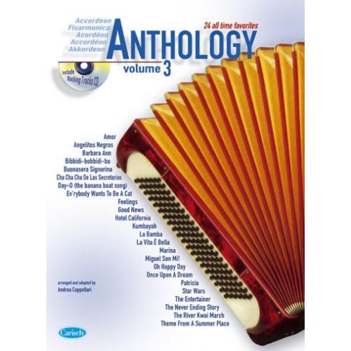 CARISCH CAPPELLARI A. - ANTHOLOGY VOL. 3 + CD - ACCORDEON