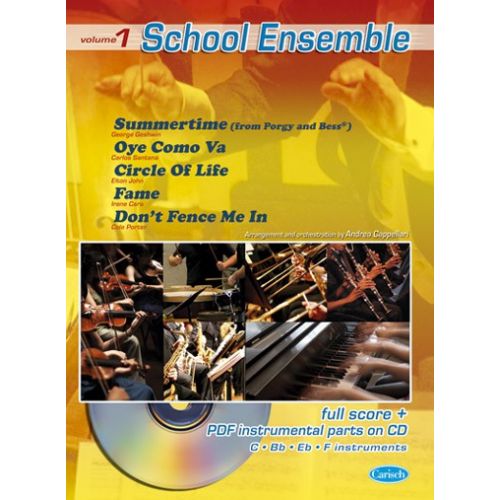 CARISCH SCHOOL ENSEMBLE VOL. 1 + CD - ORCHESTRE