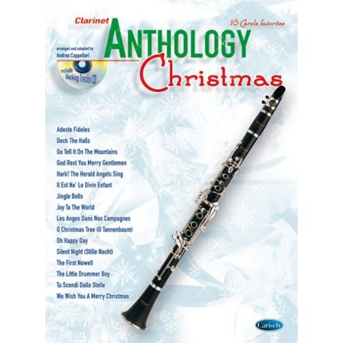 CAPPELLARI A. - ANTHOLOGY CHRISTMAS + CD - CLARINETTE