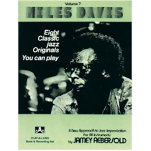 AEBERSOLD N007 - MILES DAVIS ”EIGHT CLASSIC JAZZ ORIGINALS” + CD