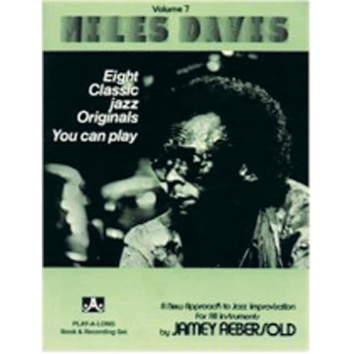 AEBERSOLD AEBERSOLD N007 - MILES DAVIS ”EIGHT CLASSIC JAZZ ORIGINALS” + CD
