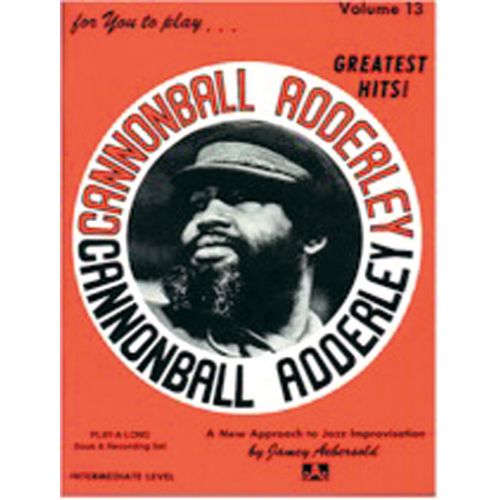 AEBERSOLD N°013 - CANNONBALL ADDERLEY + CD