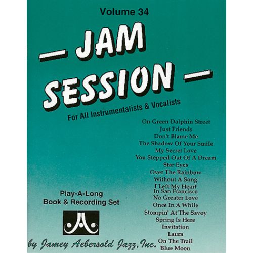 AEBERSOLD N°034 - JAM SESSION + 2 CD