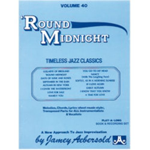 AEBERSOLD AEBERSOLD N°040 - ROUND MIDNIGHT + 2 CD