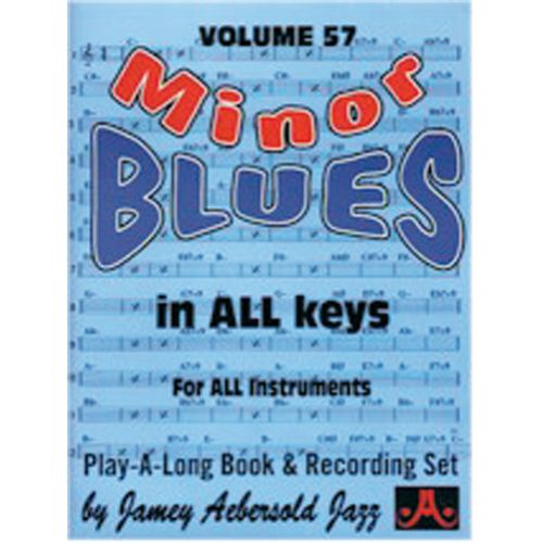 AEBERSOLD N°057 - MINOR BLUES IN ALL KEYS + CD