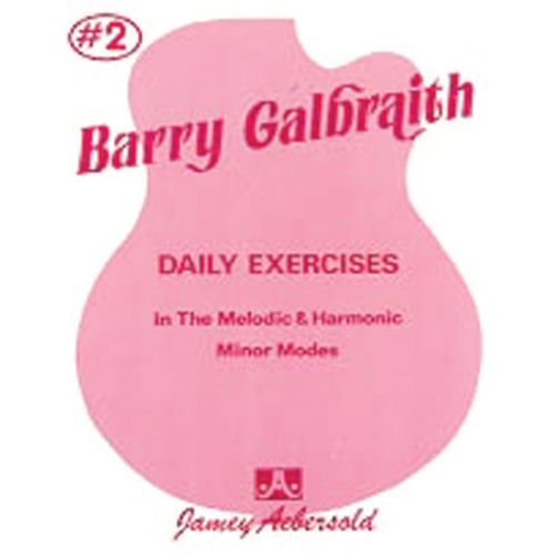 AEBERSOLD GALBRAITH BARRY - DAILY EXERCISES MINOR MODES 2 - GUITARE