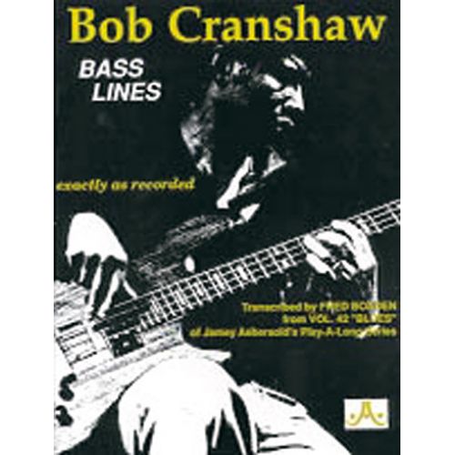 CRANSHAW B. - BASS LINES FROM VOL.42 - BASSE