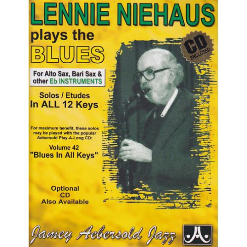 AEBERSOLD NIEHAUS LENNIE - PLAYS THE BLUES - INSTRUMENTS EN MIB + CD