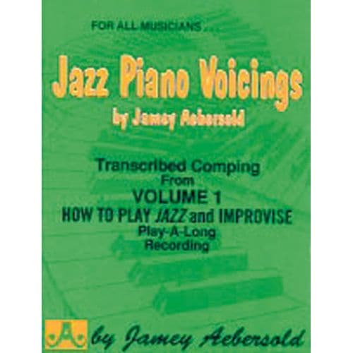 AEBERSOLD JAMEY - JAZZ PIANO VOICINGS FROM VOL. 1 - PIANO