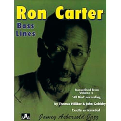 AEBERSOLD AEBERSOLD N006 - RON CARTER BASS LINES ”CHARLIE PARKER ALL BIRD”