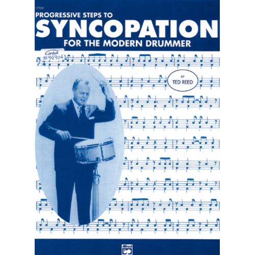 ALFRED PUBLISHING REED TED - SYNCOPATION MODERN DRUMMER - BATTERIE