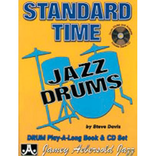 AEBERSOLD DAVIS STEVE - STANDARD TIME + CD - BATTERIE