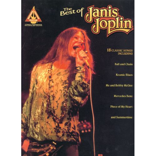 JOPLIN JANIS - THE BEST OF - GUITAR TAB