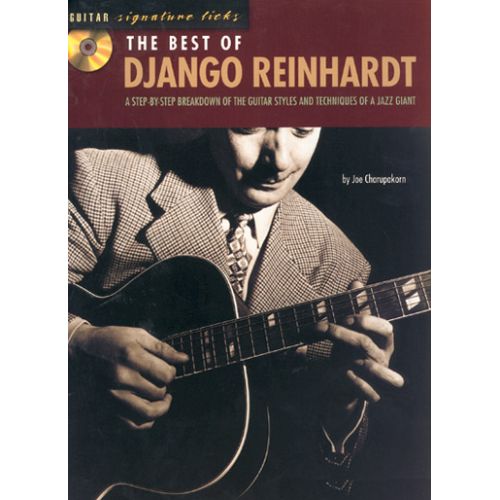 HAL LEONARD SIGNATURE LICKS - REINHARDT DJANGO - BEST OF + CD