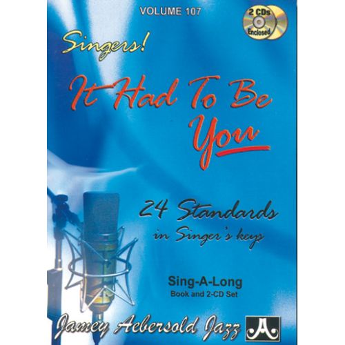 ABERSOLD N°107 - IT HAD TO BE YOU + CD - TOUS INSTRUMENTS 