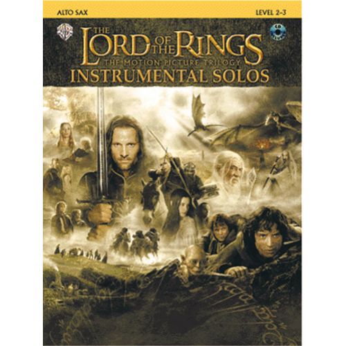 WARNER BROS SHORE HOWARD - THE LORD OF THE RINGS - ALTO SAXOPHONE