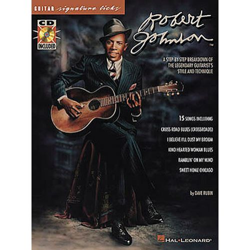 HAL LEONARD Robert Johnson - Signature Licks + CD