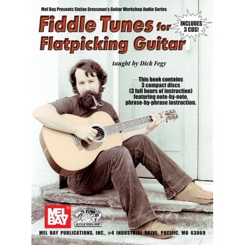 GROSSMAN STEFAN - FIDDLE TUNES FOR FLATPICKING GUITAR - GUITAR