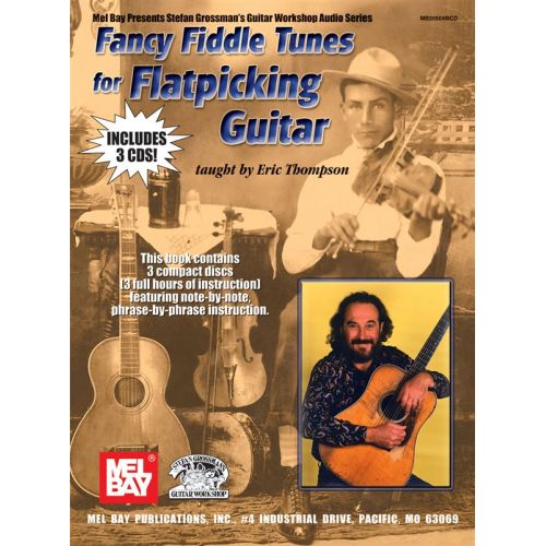 THOMPSON ERIC - FANCY FIDDLE TUNES FOR FLATPICKING GUITAR - GUITAR