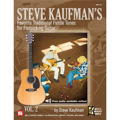 KAUFMAN STEVE - STEVE KAUFMAN'S FAVORITE FIFTY AM TRAD. FIDDLETUNES V2 G-M - GUITAR