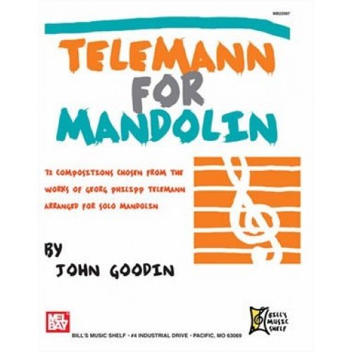 TELEMANN GEORGE PHILIPP - TELEMANN FOR MANDOLIN - MANDOLIN