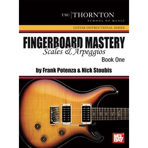  Potenza/stoubis Fingerboard Mastery Book 1 Scales And Arpeggios - Guitar