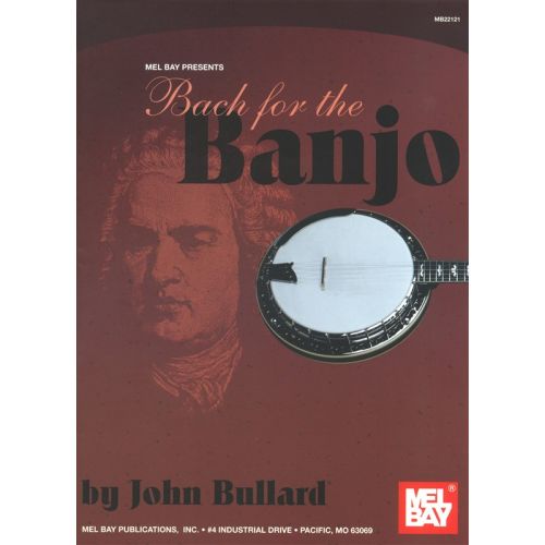 MEL BAY BACH J.S. FOR THE BANJO - BANJO TAB