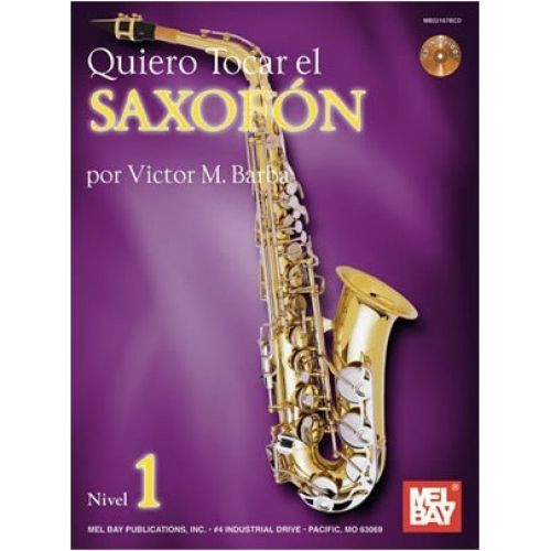 MEL BAY BARBA VICTOR - QUIERO TOCAR EL SAXOFON - SAXOPHONE