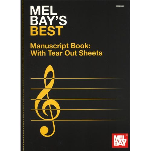  's Best Manuscript Book 12 Stave All Instruments- All Instruments