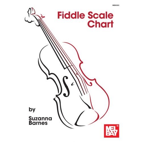 BARNES SUZANNA FIDDLE SCALE CHART VIOLIN- VIOLIN