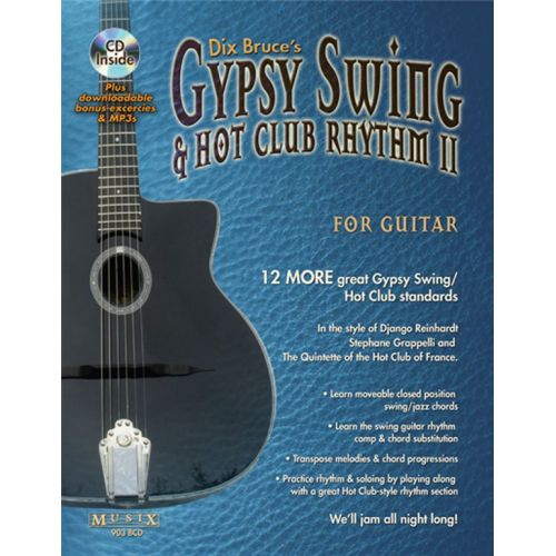 BRUCE DIX - GYPSY SWING AND HOT CLUB RHYTHM II FOR GUITAR - GUITAR TAB