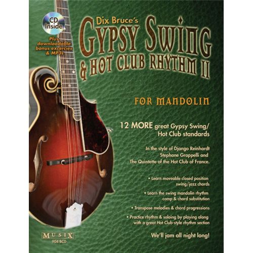 MUSIC SALES BRUCE DIX - GYPSY SWING AND HOT CLUB RHYTHM II FOR MANDOLIN - 2 - MANDOLIN