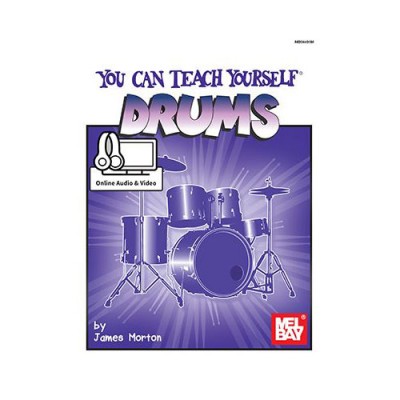 MEL BAY MORTON JAMES - YOU CAN TEACH YOURSELF DRUMS - DRUM SET