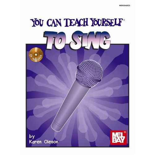 OLESON KAREN - YOU CAN TEACH YOURSELF TO SING + CD - VOCAL