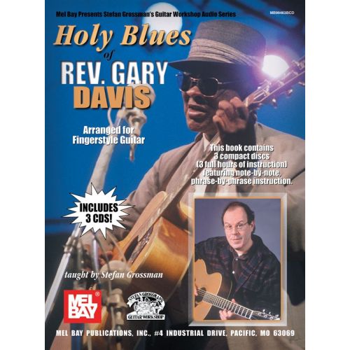GROSSMAN STEFAN - HOLY BLUES OF REV. GARY DAVIS - GUITAR