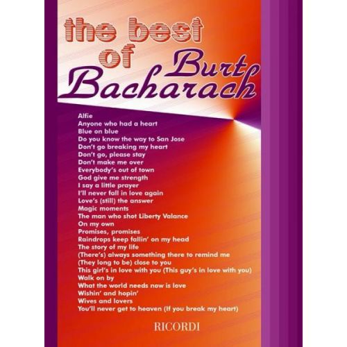  Bacharach B. - The Best Of Burt Bacharach - Pvg