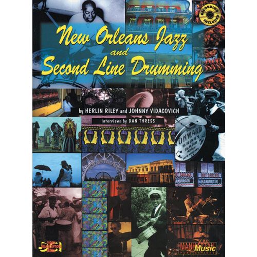 ALFRED PUBLISHING NEW ORLEANS DRUMMING JAZZ + CD - DRUM