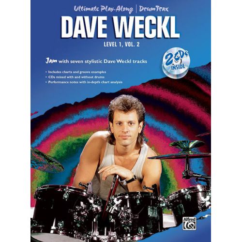 WECKL DAVE - ULTIMATE PLAY-ALONG DRUMS LEV1/2 +2CDS - DRUM