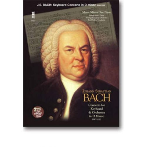 MMO BACH J.S. - PIANO CONCERTO IN D MINOR + CD - PIANO
