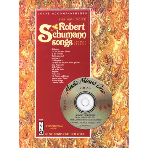 MMO SCHUMANN R. - SONGS FOR HIGH VOICE + CD