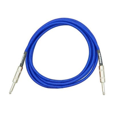 Dimarzio Ep1715sseb Cable Jack 4,5m Bleu