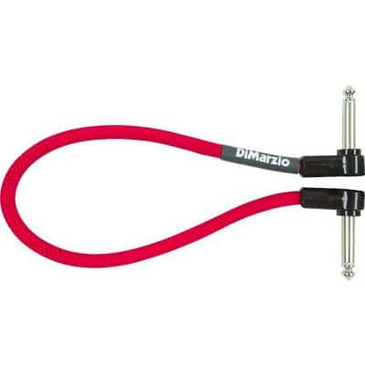 Dimarzio Ep17j12rrrd Jumper Cable Jack 30cm Rouge